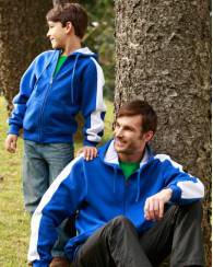 Contrast Fleece Hoodie Kids